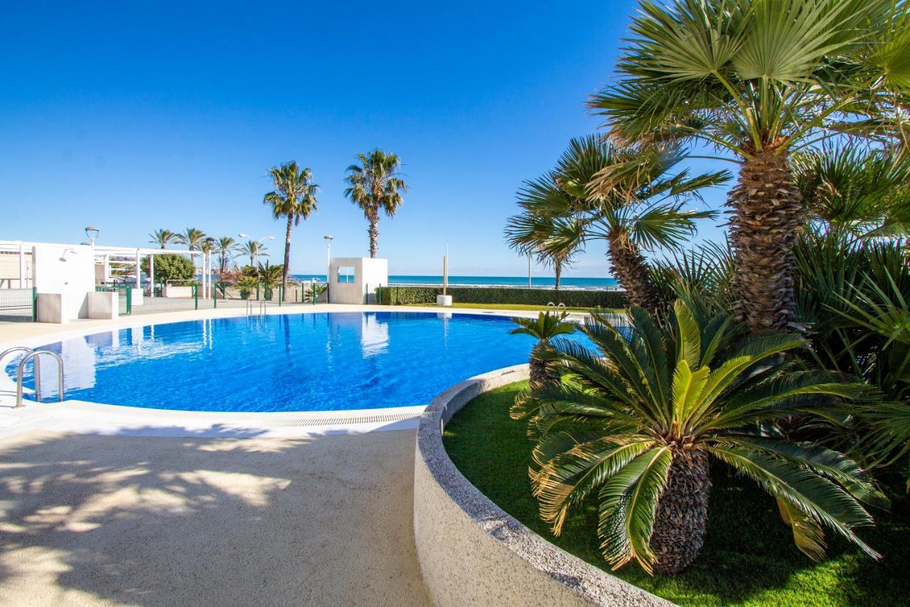 Espacio 18 - Primera Linea De Playa Cullera Exteriör bild